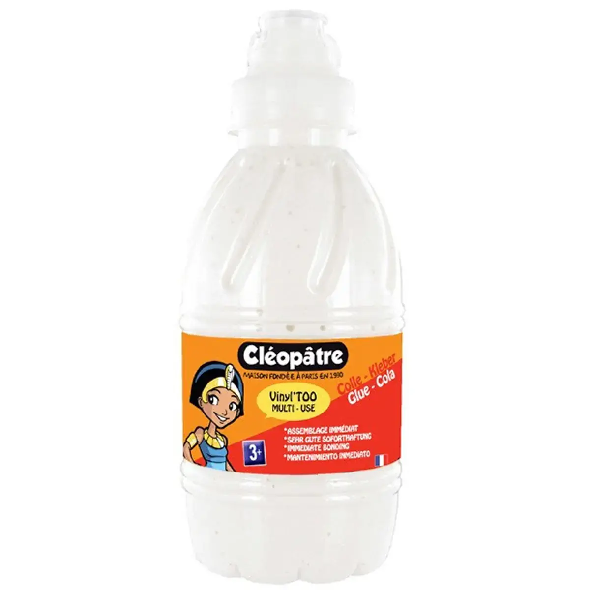 Colle vinylique blanche recharge 500gr maison bureau - Cleopatre photo du produit