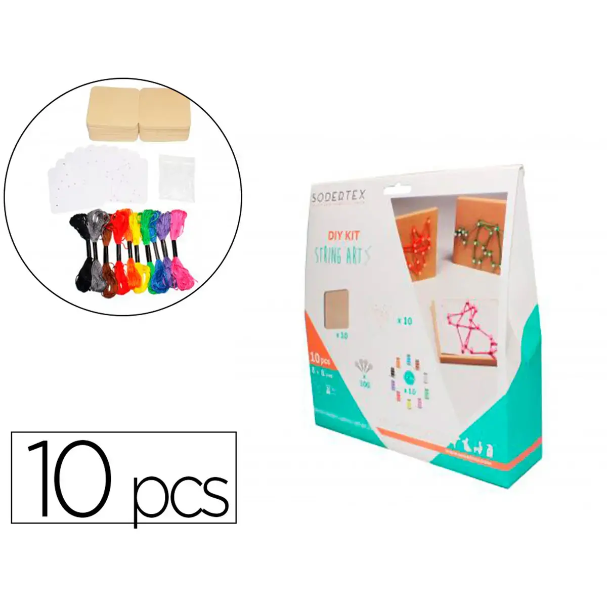 Kit string art - animaux - Sodertex loolipo photo du produit