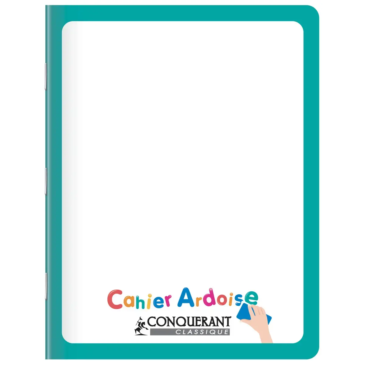 Cahiers pique ardoise recto blanc verso grands carreaux 48p - Conquerant photo du produit