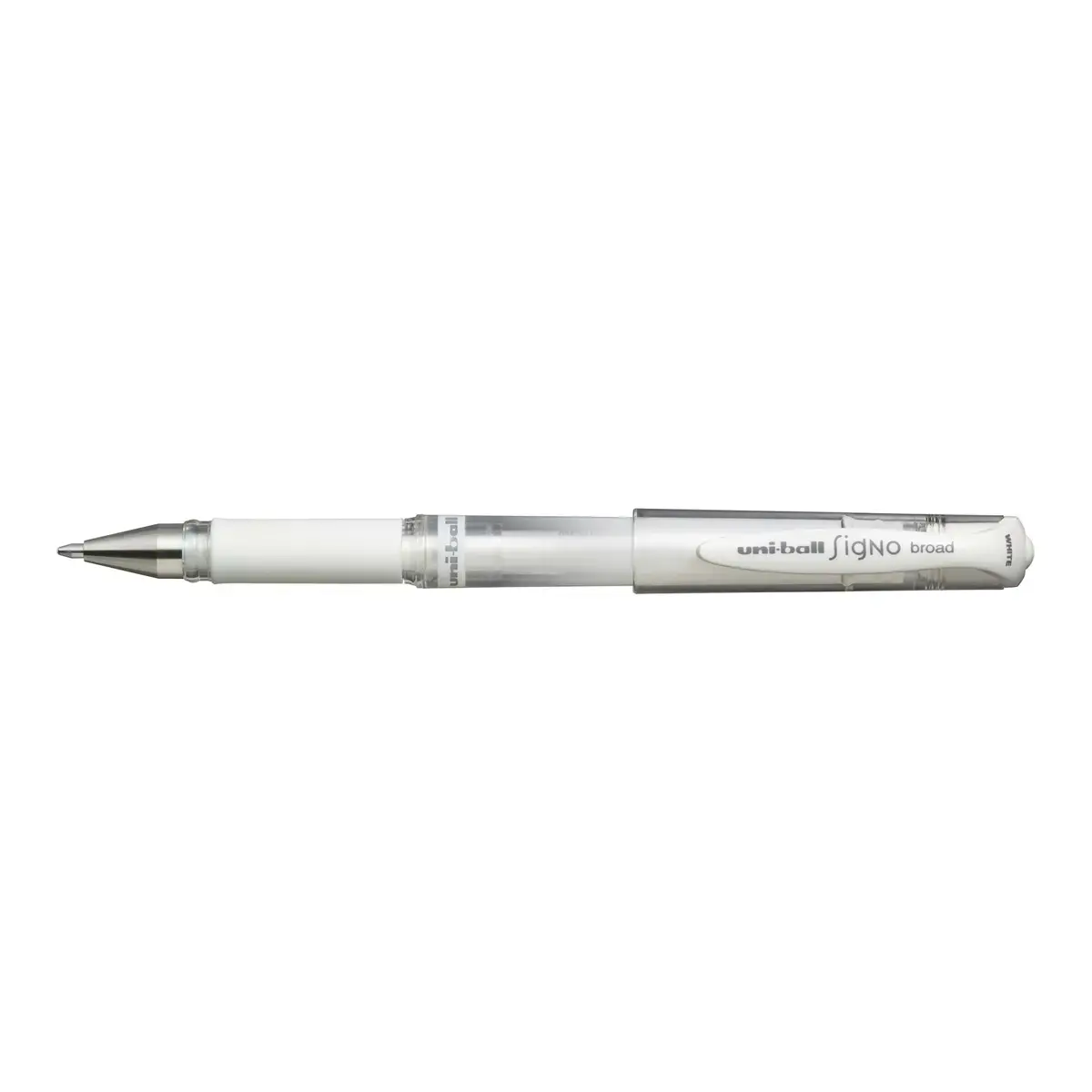 Stylos - bille uniball signo broad écriture large 0.8mm grip caoutchouc - Uni ball photo du produit