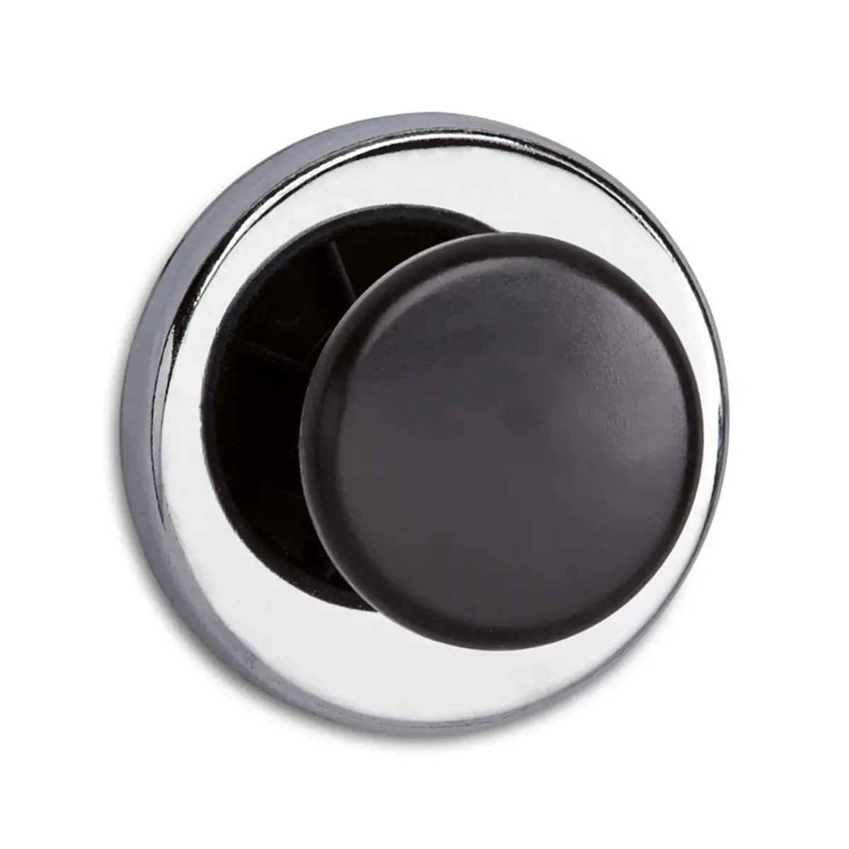 Aimant ferrite puissant 12kg argente &oslash; 67mm - Maul photo du produit