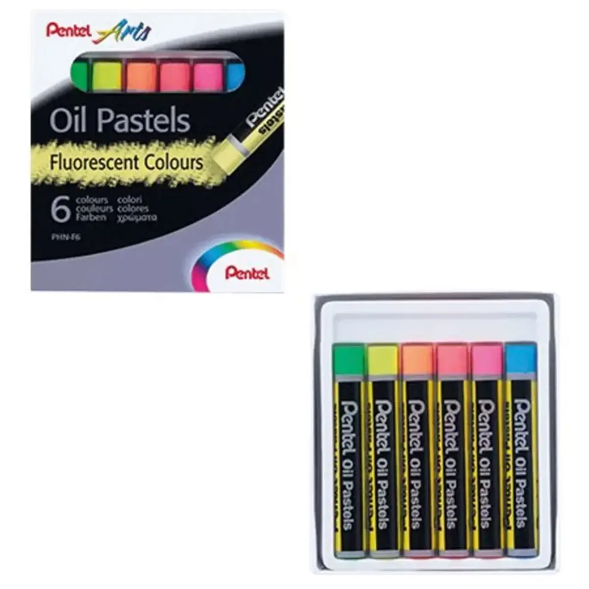 Pastels &agrave; l'huile - Pentel photo du produit