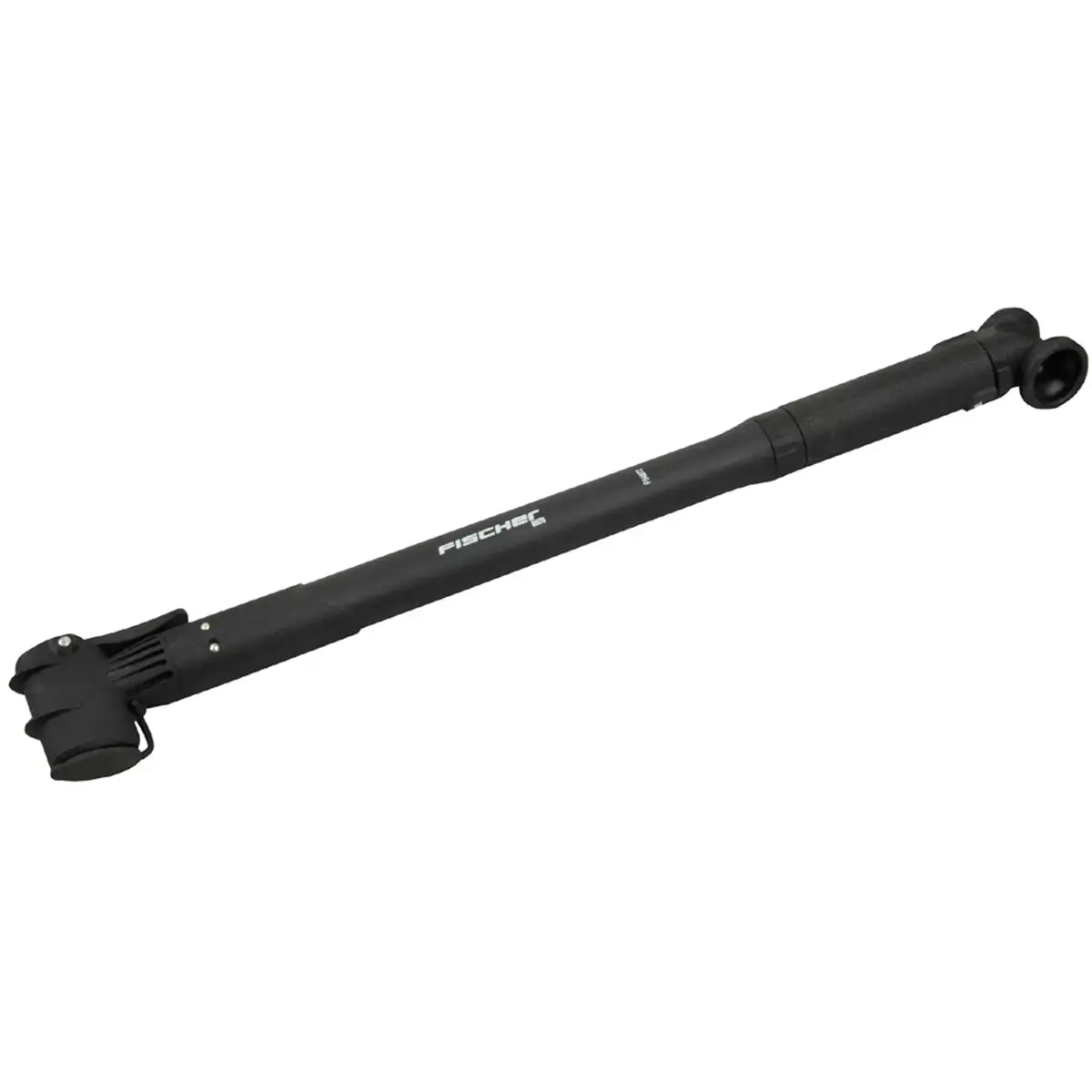 Pompe &agrave; air pour v&eacute;lo double embout - pour toutes les valves - Fischer photo du produit
