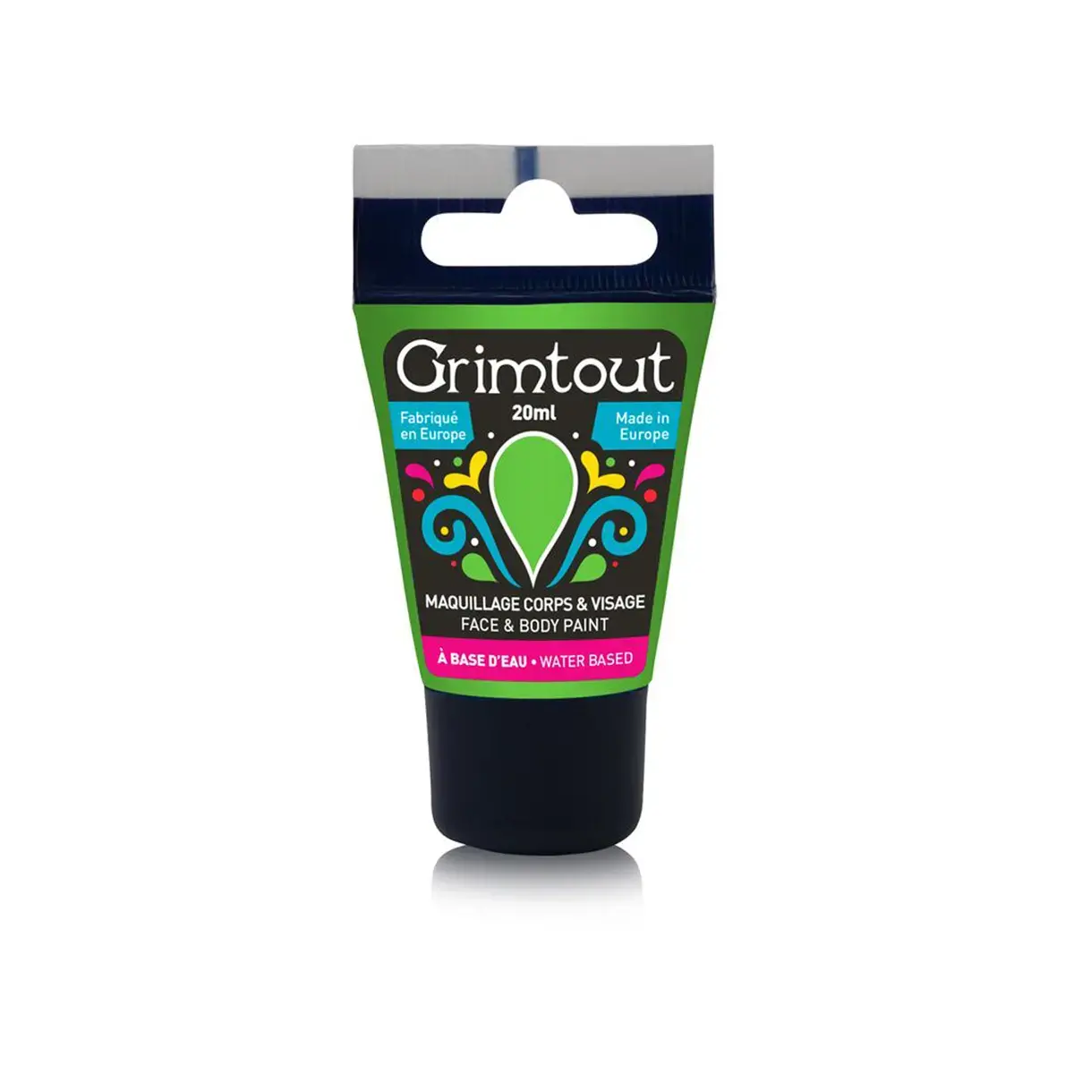 GRIM'TUBES MAQUILLAGE LIQUIDE 20 ML - VERT photo du produit