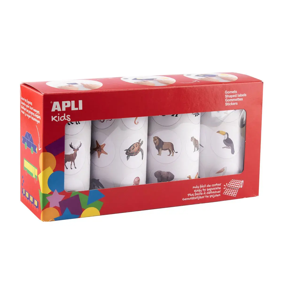 4RLX GOM.FAMILLES ANIMAUX DIAM33MM 1440U photo du produit