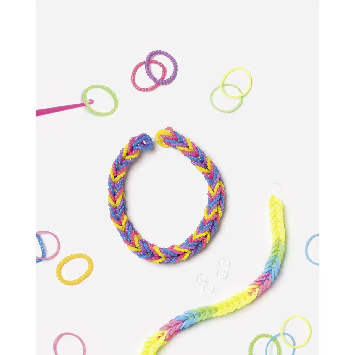 RUBBER LOOPS SUPER PACK, PLUS DE 5.000 PI&Egrave;CES photo du produit
