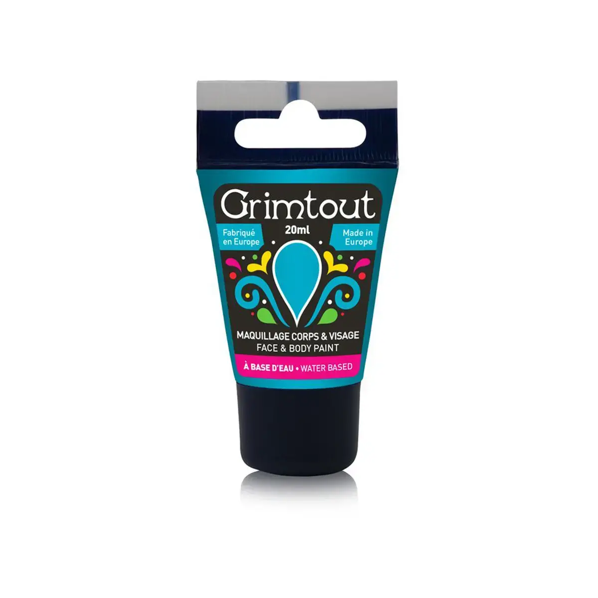 GRIM'TUBES MAQUILLAGE LIQUIDE 20 ML - BLEU VIF photo du produit