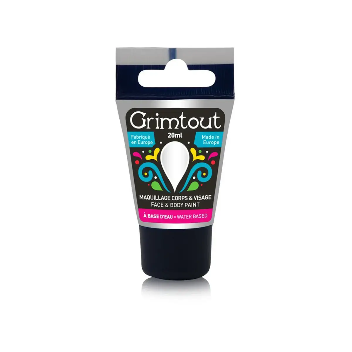 GRIM'TUBES MAQUILLAGE LIQUIDE 20 ML - BLANC photo du produit