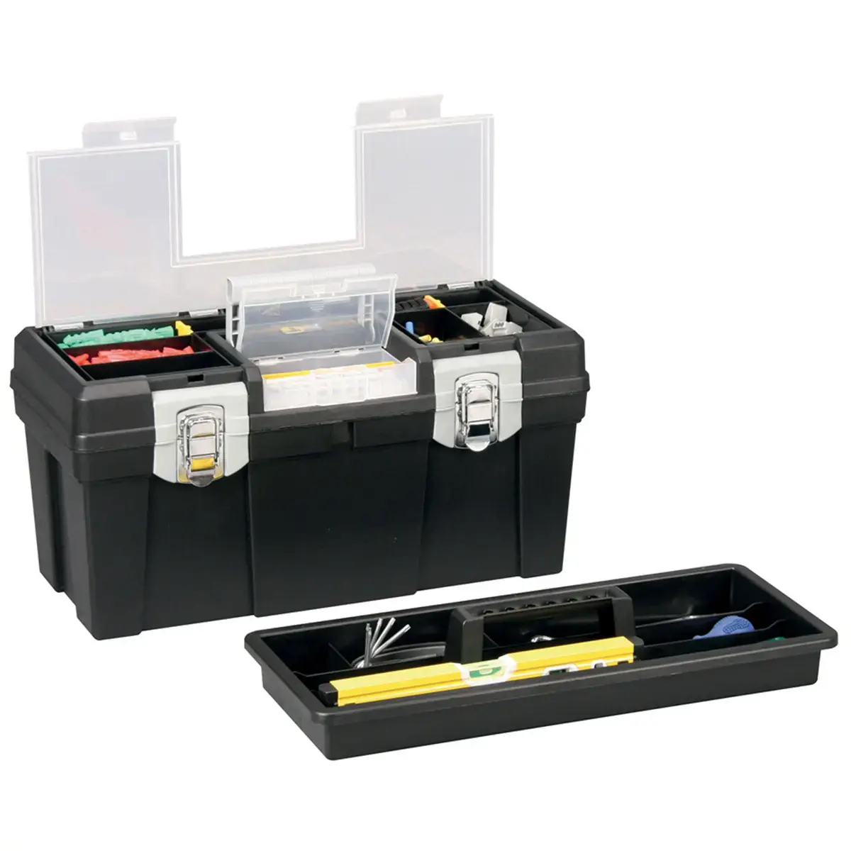 Bo&icirc;te &agrave; outils McPlus Promo 20, PP, noir - Allit photo du produit