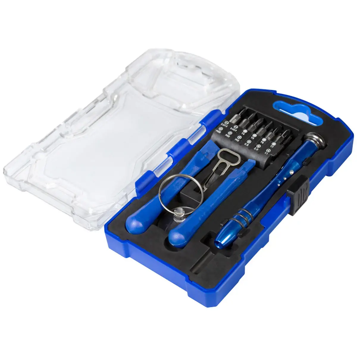 Tournevis avec 12 embouts + accessoires - Logilink photo du produit