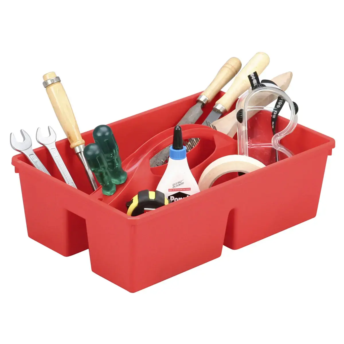 Boîte porte-outils McPlus Carry 38, PP, rouge - Allit photo du produit
