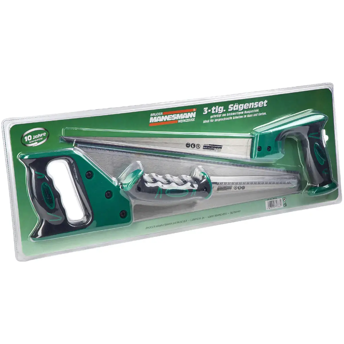 Kit de scies, 3 pièces - Brüder mannesmann photo du produit