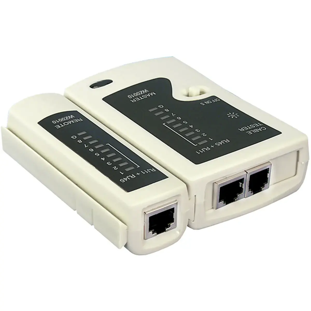 LogiLink Testeur de câbles RJ11, RJ12, RJ45 avec une unité - Logilink professional photo du produit