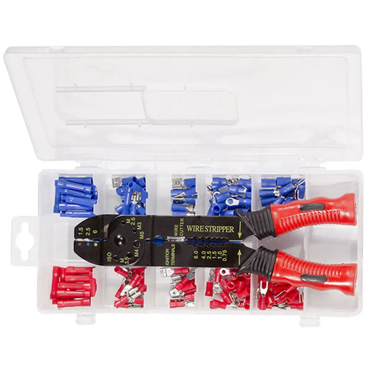 LogiLink Pince à sertir avec assortiment de cosses - Logilink professional photo du produit