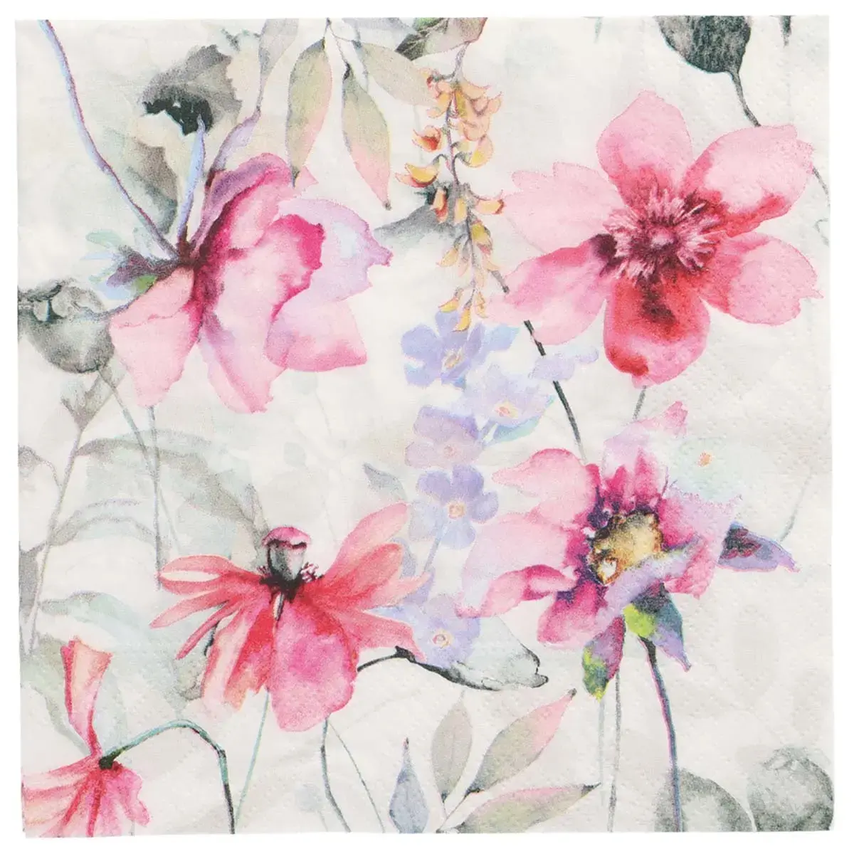 Serviette à motif Romance Antique - 330 x 330 mm - Papstar photo du produit