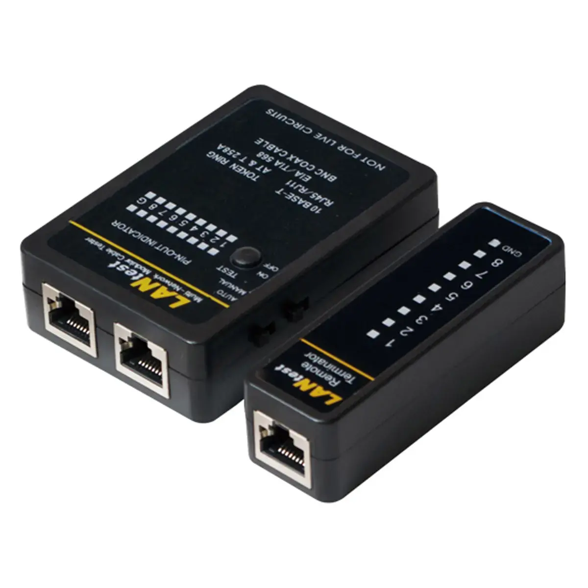 LogiLink Testeur de c&acirc;bles RJ11,RJ12,RJ45 et BNC - Logilink professional photo du produit