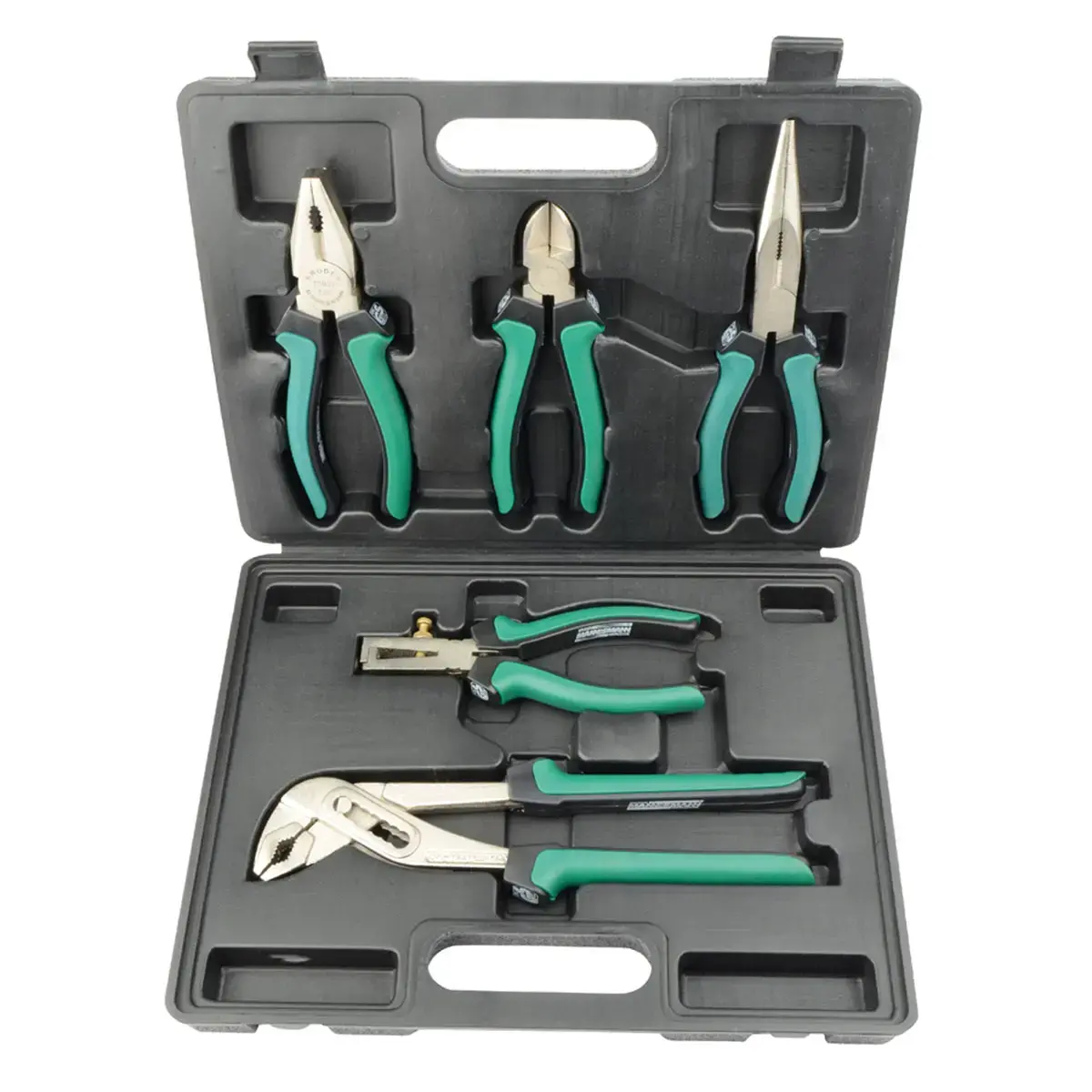Kit de pinces professionnelles, 5 pièces - Brüder mannesmann photo du produit