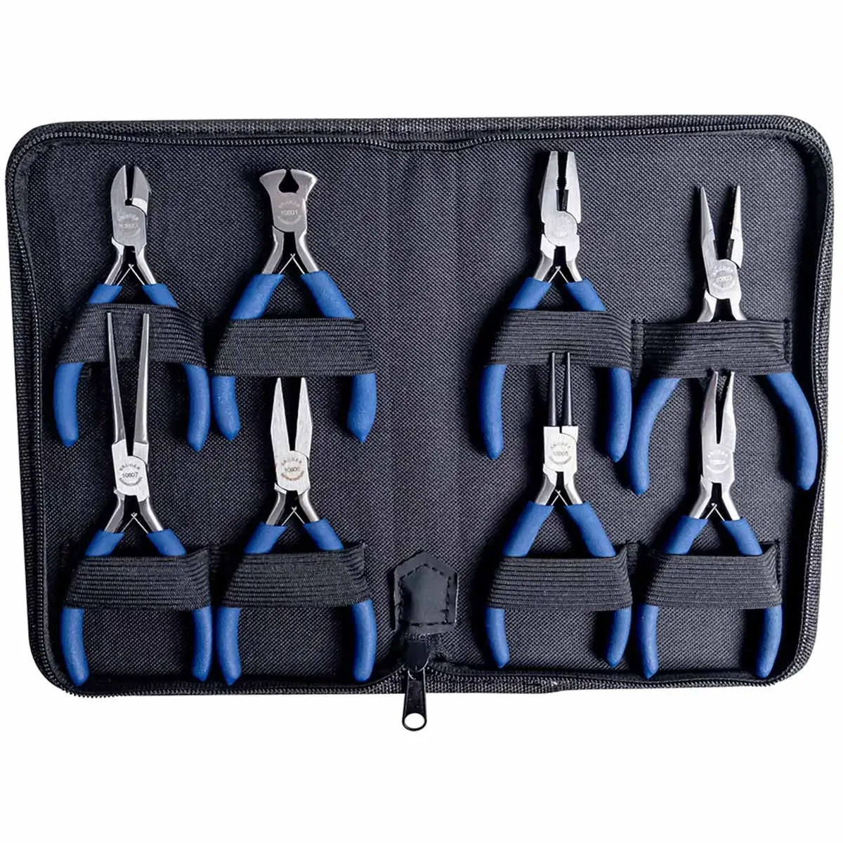 Kit de pinces pour électronique, 8 pièces - Brüder mannesmann photo du produit