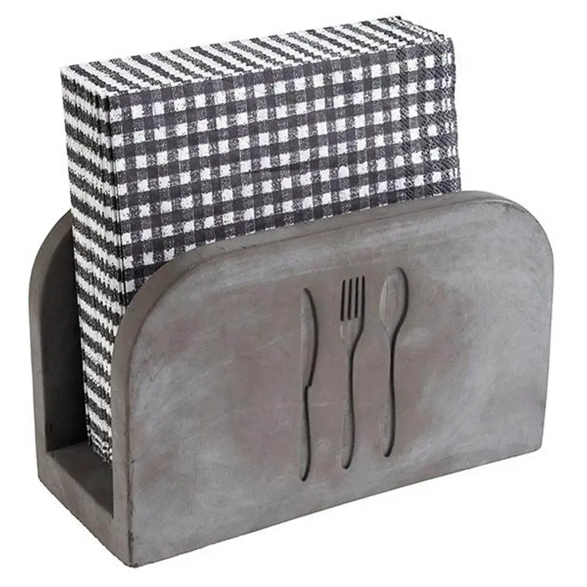 Support de serviettes papier ELEMENT, béton, gris - Aps photo du produit