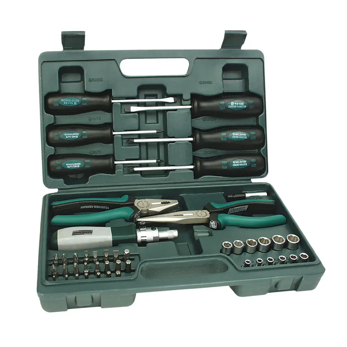 Kit d'outils universels, 45 pièces - Brüder mannesmann photo du produit