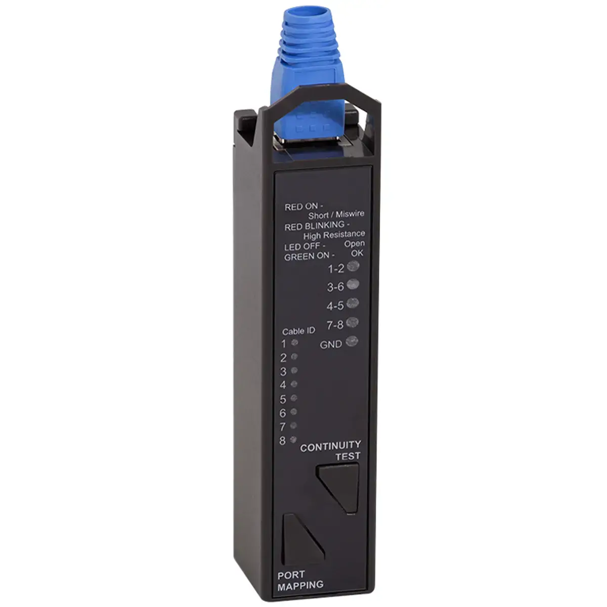 LogiLink Testeur de c&acirc;ble r&eacute;seau 3-en-1, noir - Logilink professional photo du produit