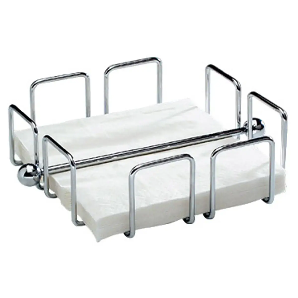 Support de serviettes papier WIRE, acier inoxydable - Aps photo du produit