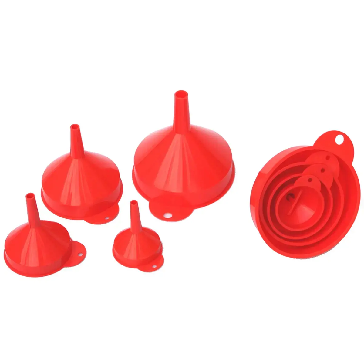 Set d'entonnoir, 4 pièces : 30 ml/ 78 ml/ 184 ml/ 286 ml - Iwh photo du produit
