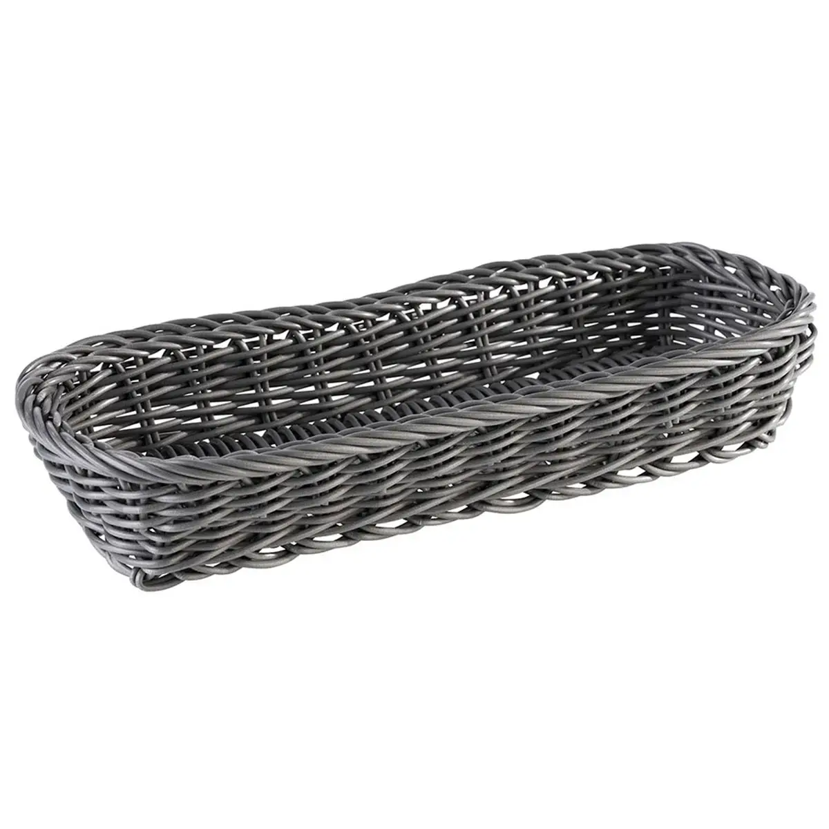 Corbeille à couverts ECONOMIC, (L)270 x (P)100 mm, gris - Aps photo du produit