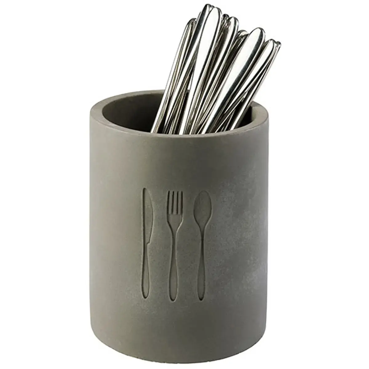 Récipient pour couverts ELEMENT, en béton - Aps photo du produit