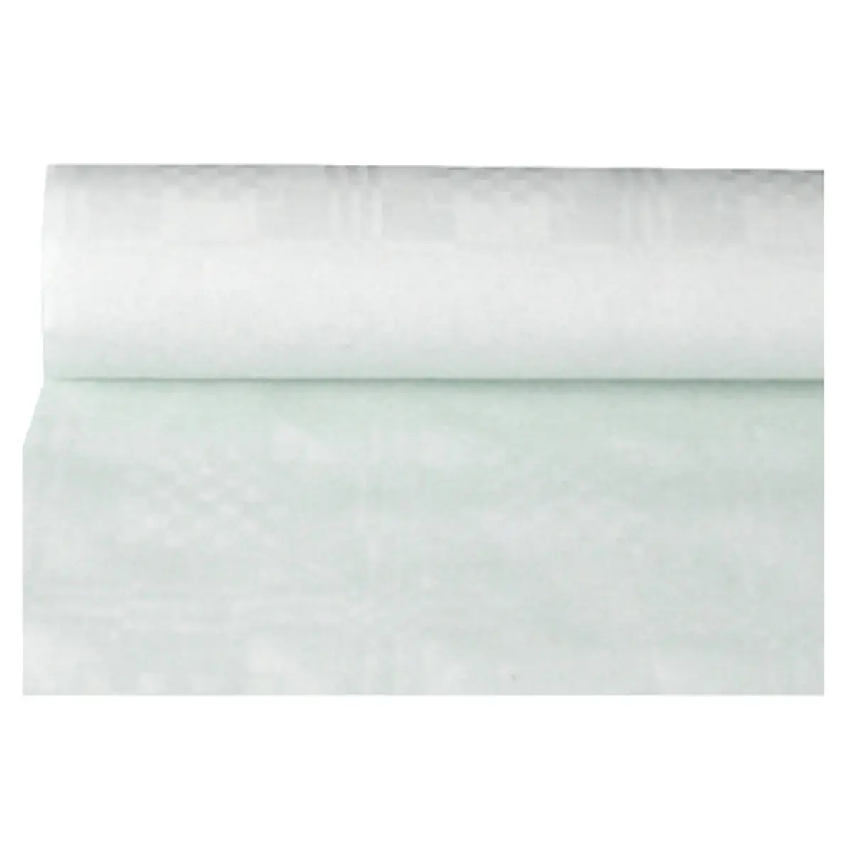 Nappe damassée - (l) 1,2 x (L) 8 m - Vert pastel - Papstar photo du produit