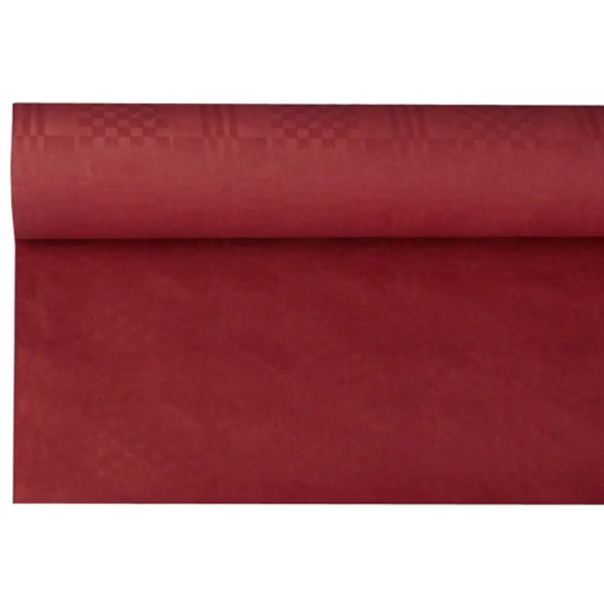 Nappe damassée - (l) 1,2 x (L) 8 m - Vert pastel - Papstar photo du produit