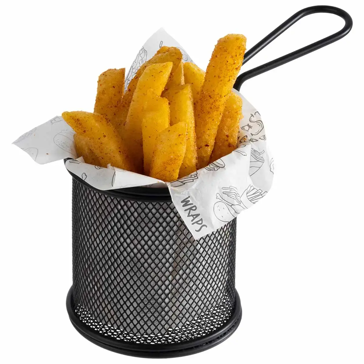 Panier de service pour friture SNACKHOLDER, 90 mm, noir - Aps photo du produit