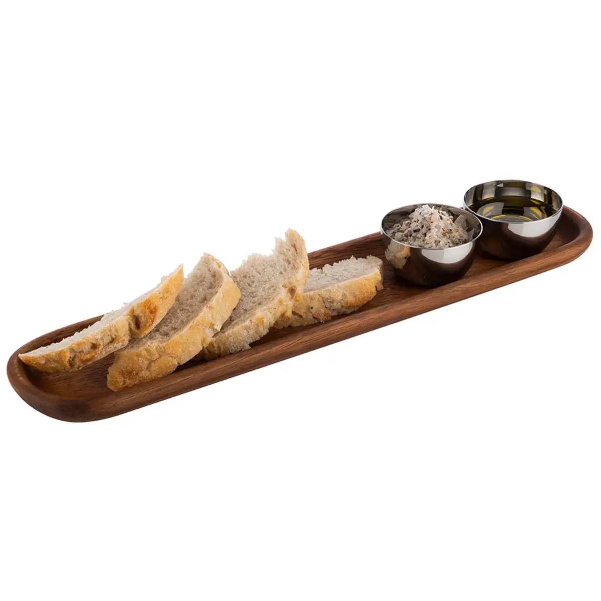 Planche de service, (L)370 x (P)80 x (H)20 mm, brun - Aps photo du produit