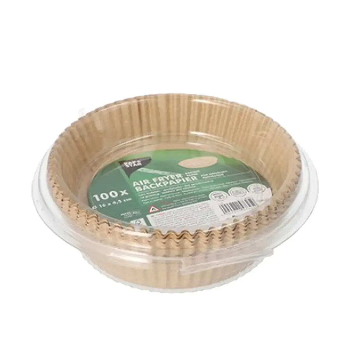 Papier sulfurisé prédécoupé - diamètre 230 mm - Marron - Papstar photo du produit