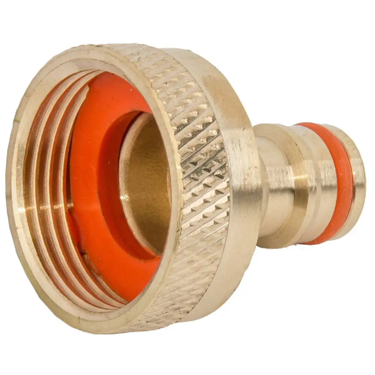 Nez de robinet avec filetage intérieur 3/4', laiton - Bradas photo du produit