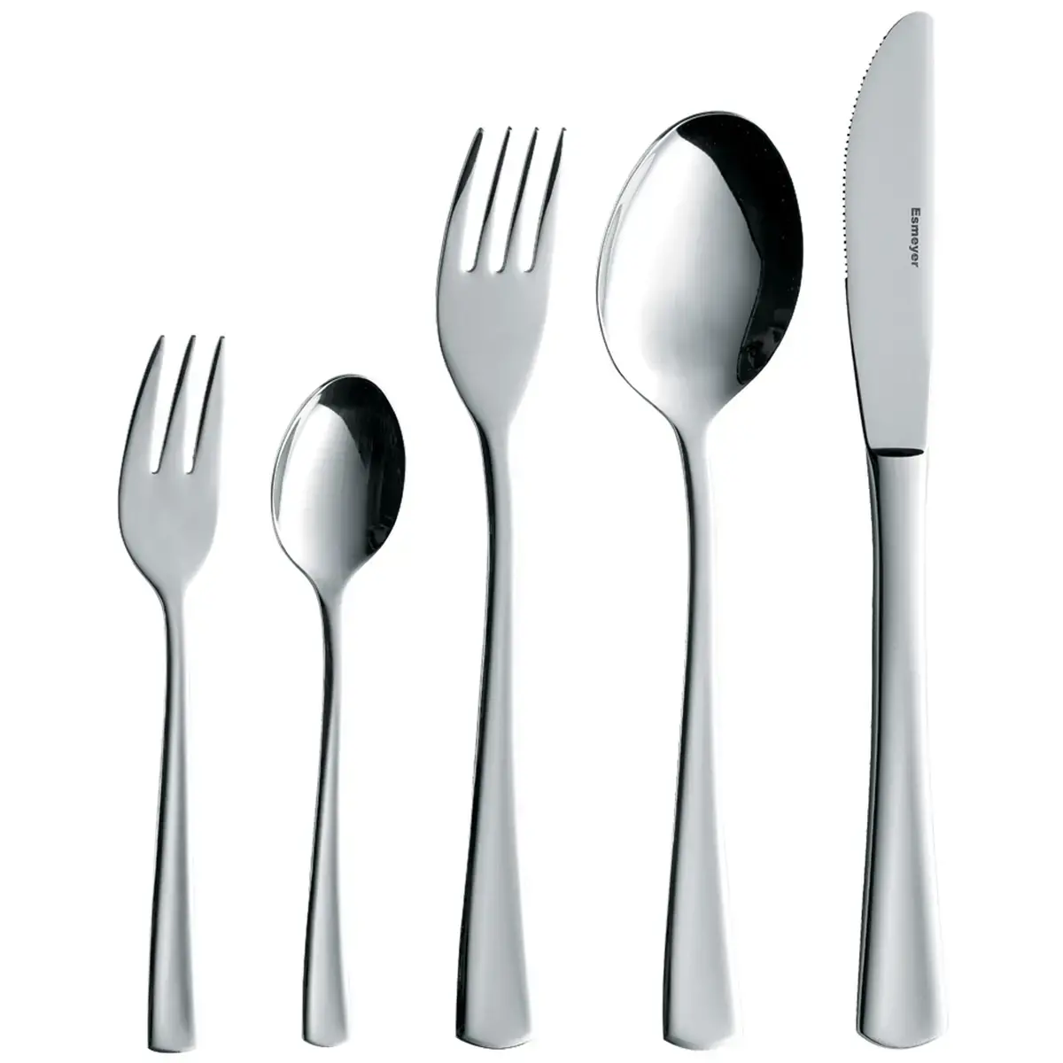 Couverts 'Stockholm', set de 24 pièces, inox 18/10 - Esmeyer photo du produit