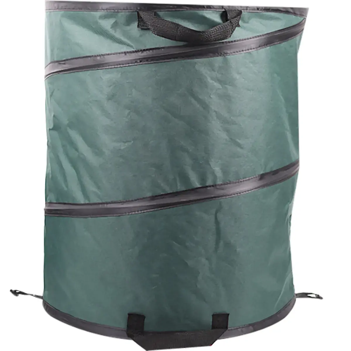 Sac de jardin POP UP, 117 litres, polyester, vert foncé - Eda Fontaine photo du produit