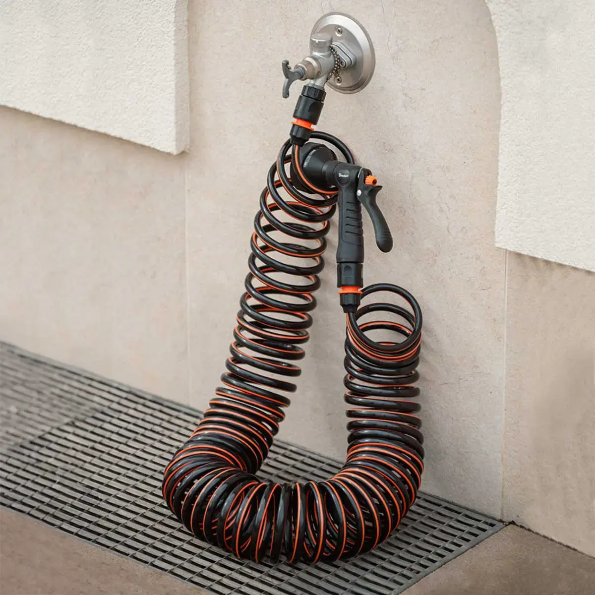 Kit tuyau d'arrosage en spirale SPRING FLEX, 15 m - Bradas photo du produit