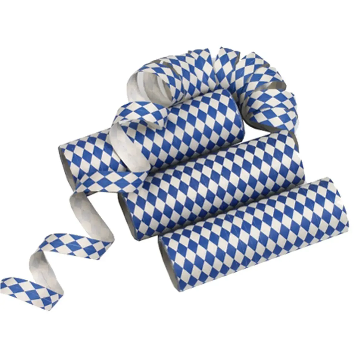 Nappe damassée - (l) 1,0 x (L) 10 m - Bleu bavarois - Papstar photo du produit