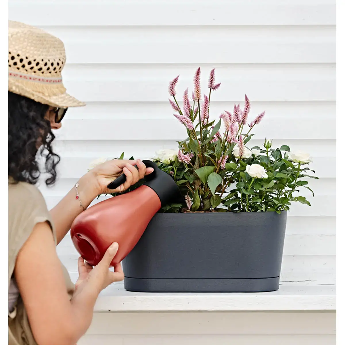 Arrosoir 'Flow', 0,785 litre, coral - Tera photo du produit