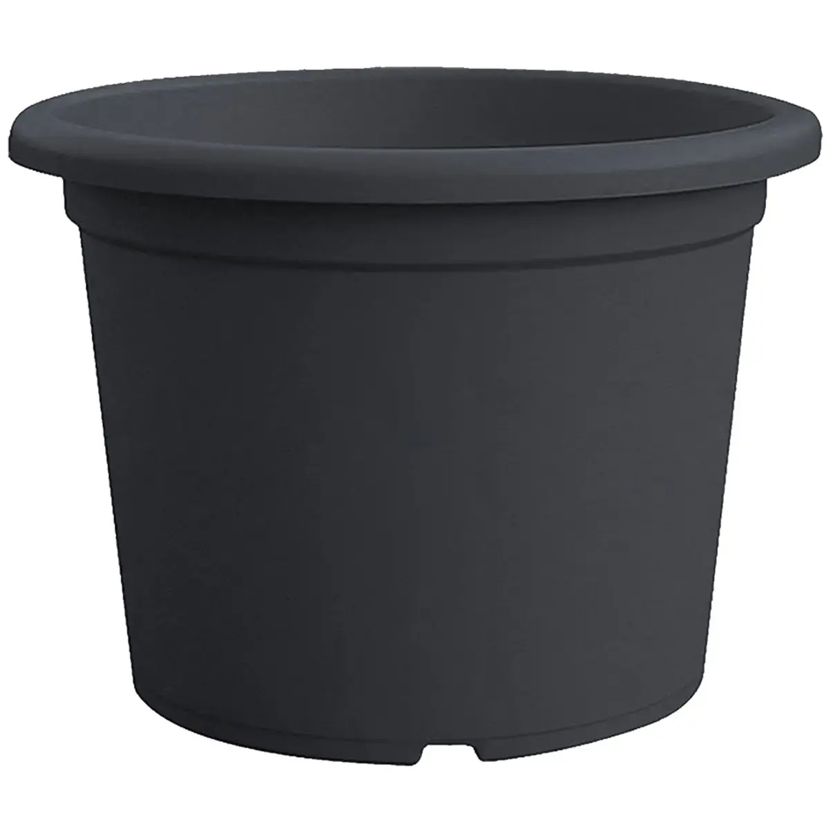 Pot de fleurs Basic round - diam&egrave;tre 400 mm - Anthracite - Tera photo du produit