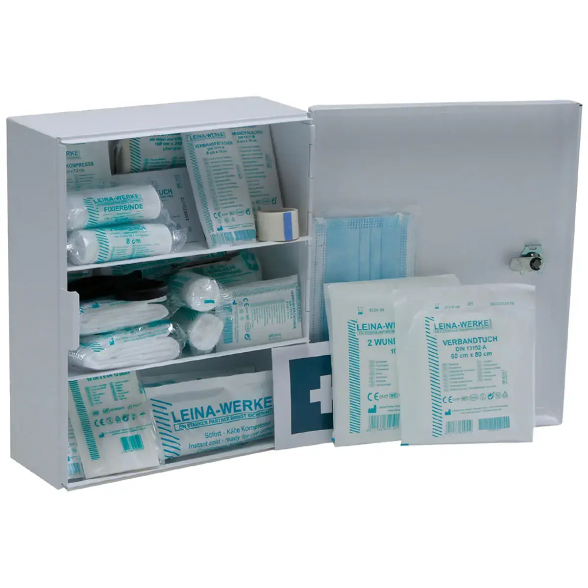 Armoire à premiers secours LEINA A, vide, blanche - Leina-Werke photo du produit