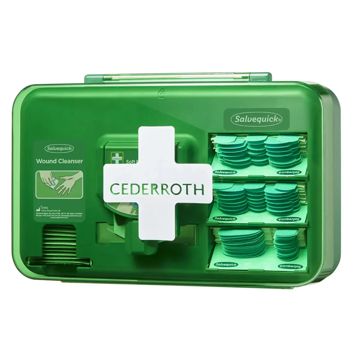 Kit de premiers secours Wound Care Dispenser Blue - Cederroth photo du produit