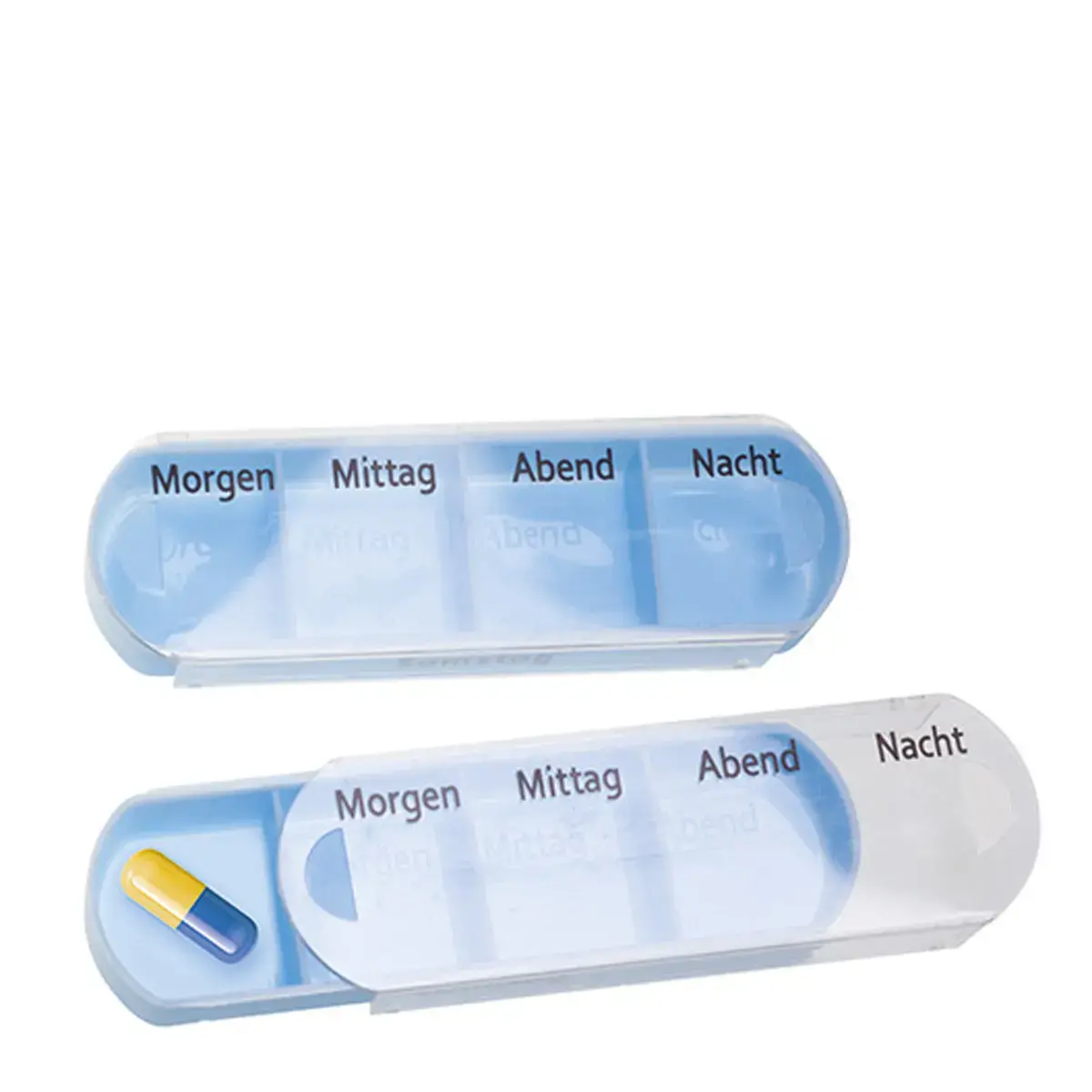 Pilulier 7 jours, en plastique, blanc/bleu - Lifemed photo du produit