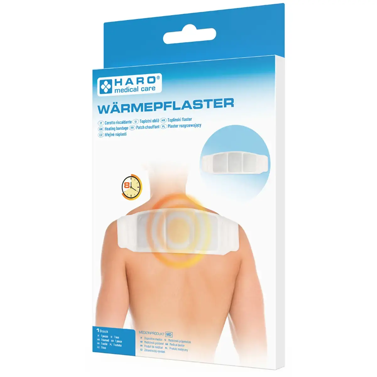 Patch chauffant, 300 x 190 mm, blanc - Haro photo du produit