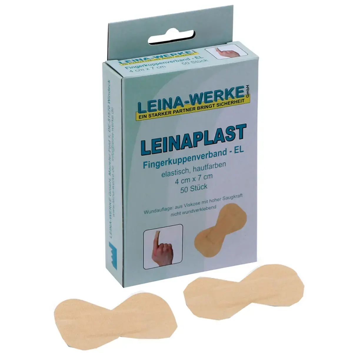 Bande de rechange pour les doigts 50 x 70 mm, élastique - Leina-Werke photo du produit