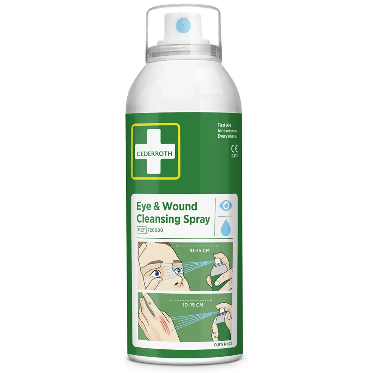 Spray pour yeux et plaies, 150 ml - Cederroth photo du produit