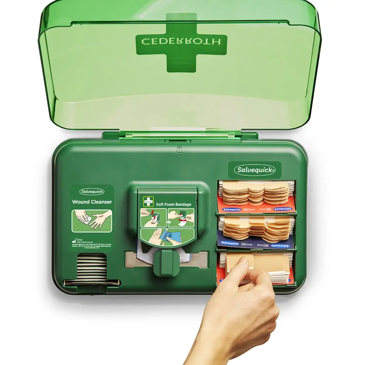 Kit de premiers secours 'Wound Care Dispenser' - Cederroth photo du produit