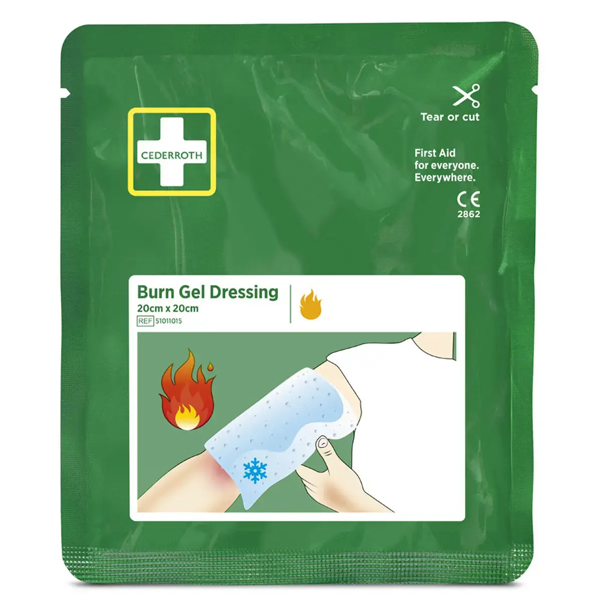 Compresse gel pour brûlures Dressing, 300 x 400 mm - Cederroth photo du produit