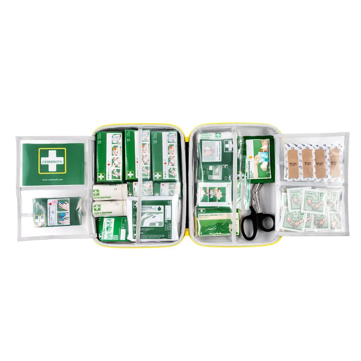 Kit de premiers secours, grand, dans un coffret - Cederroth photo du produit